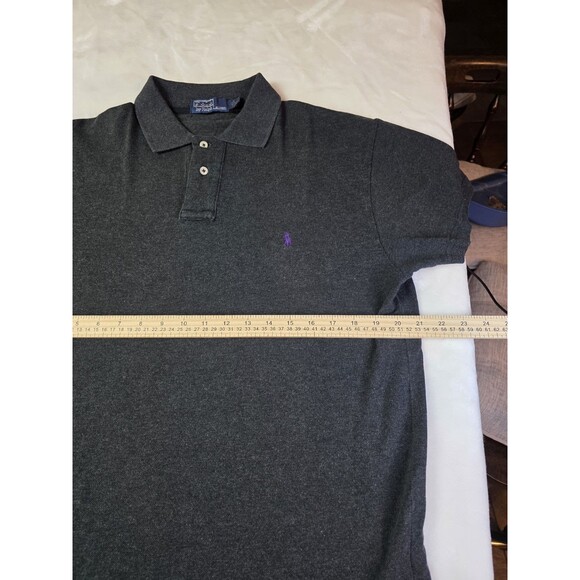 Polo by Ralph Lauren Men's Size XXL Black w/‎ Purple Logo - Picture 4 of 5